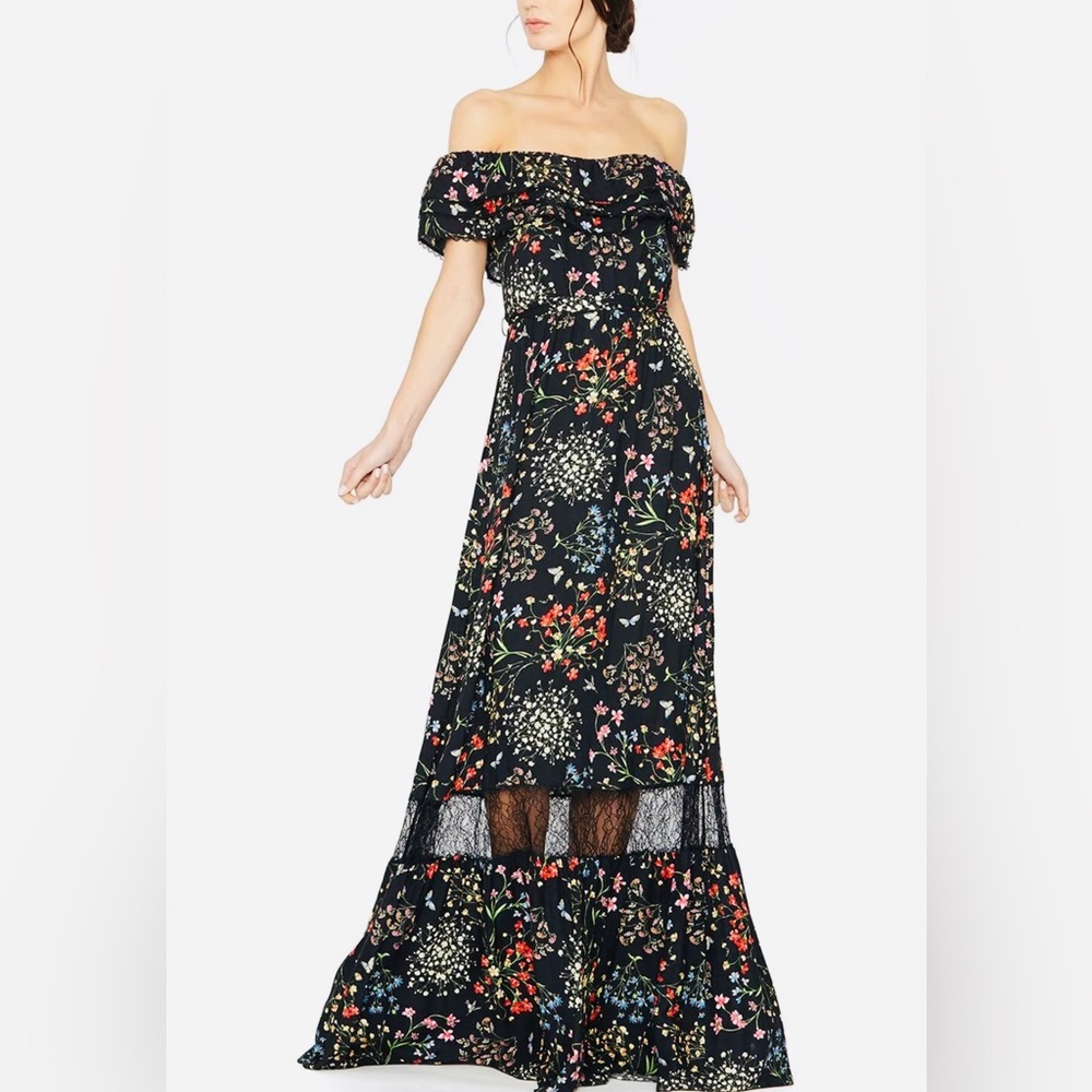 Pre owned Alice + Olivia Cheri Floral Maxi Dress size 6